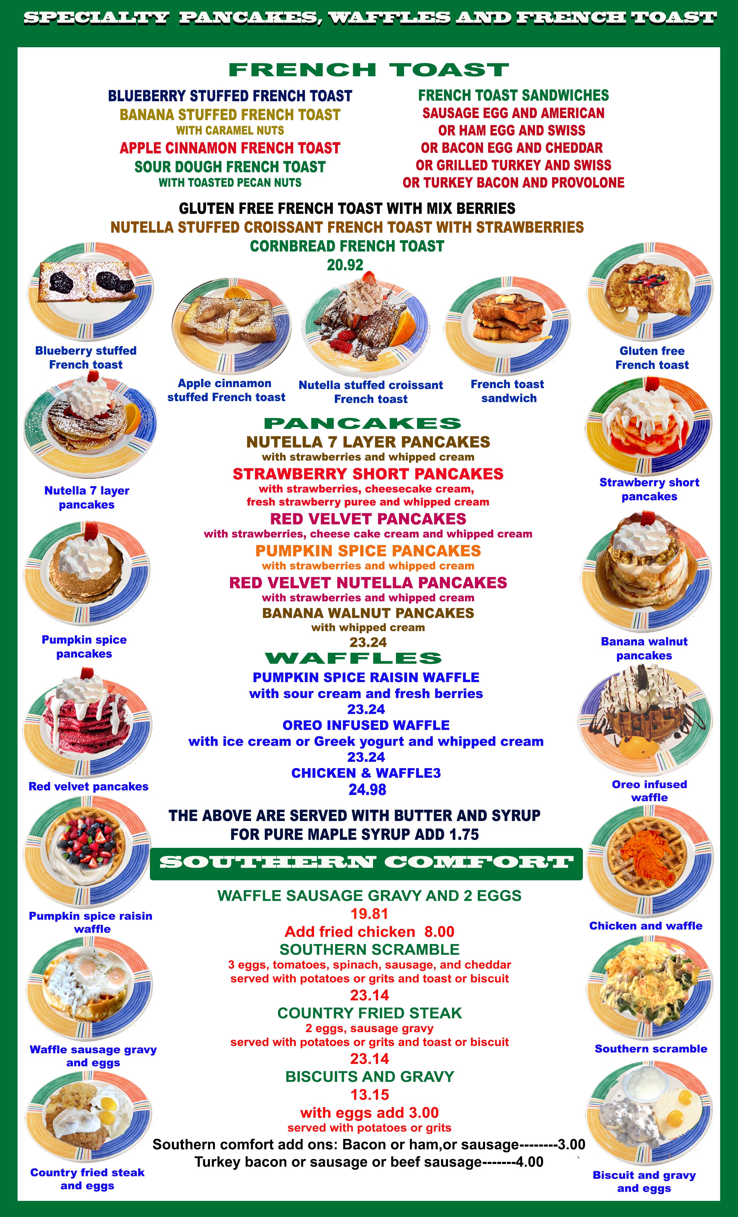 Astro Diner Menu.pdf Astro Restaurant accessibility